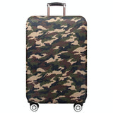 Protective Dustproof Cover For Travel Trolley Suitcase - Medium Size - Camouflage 1