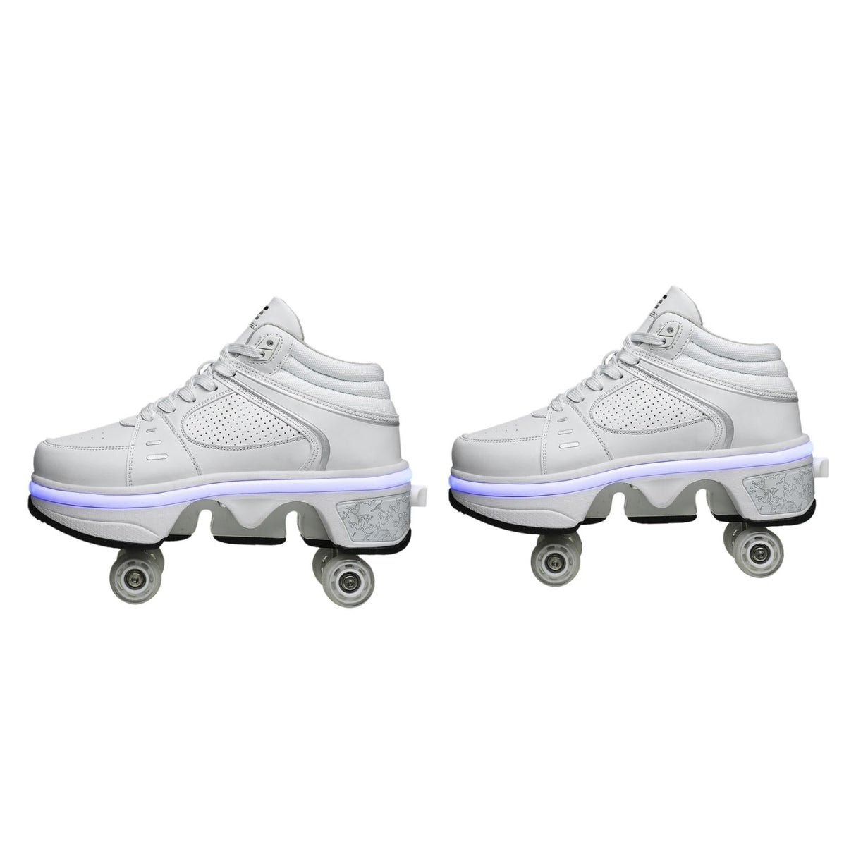 37 Double Row Deformation Rune Roller Skates - Dual Purpose