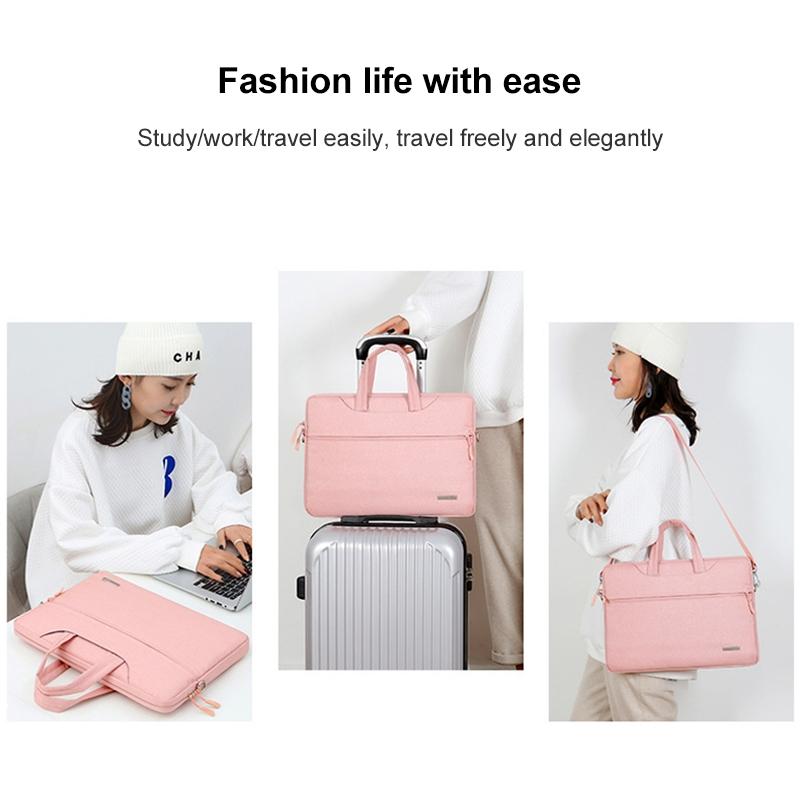 16.1 Inch Inner Bag For Handbag Or Laptop - Pink