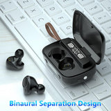 Touch Bluetooth Earphones With Dual Noise Cancellation And Charging Box