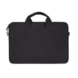 Waterproof Oxford Cloth One-Shoulder Handbag For 15.6 Laptops - Hidden Portable Strap - Black