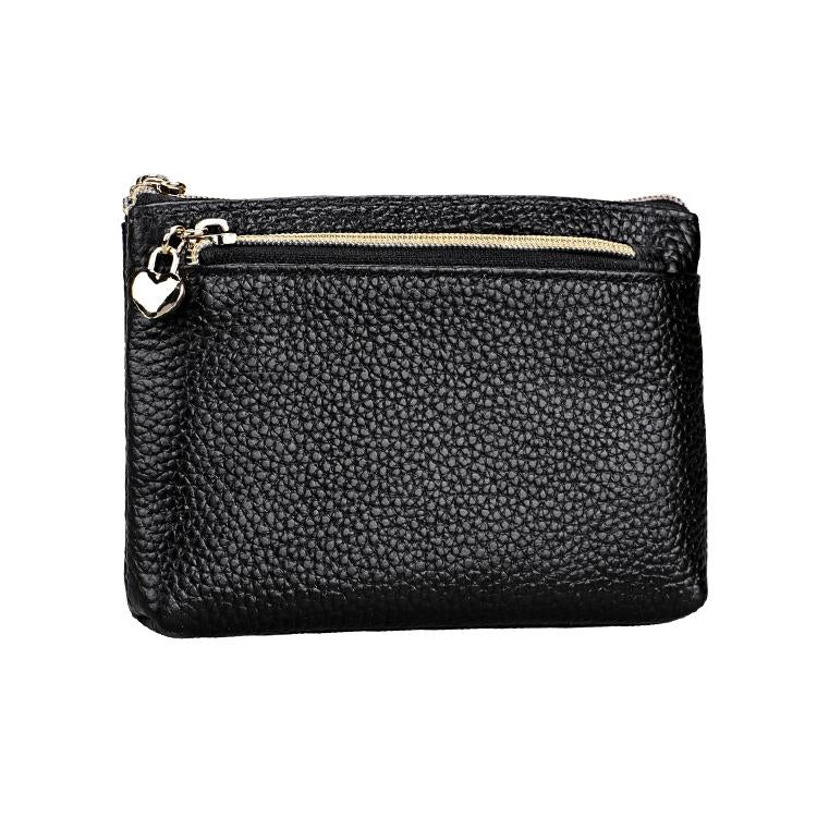 Spacious Litchi Texture Rfid Hand Wallet