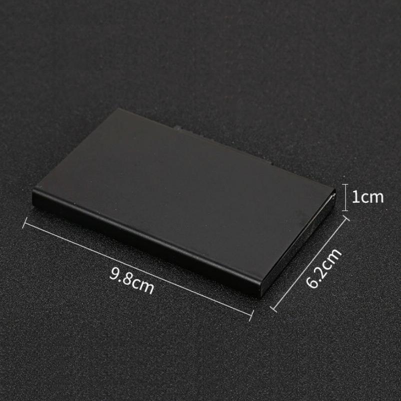 Aluminum Rfid Blocking Credit Card Holder