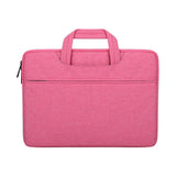 Waterproof Laptop Handbag - Large Capacity Shock-Absorbing - Fits 14.1-15.4 Inches - Lady Pink