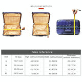 Protective Cover For Trolley Luggage - Durable And Dustproof - Large Size - Summer Sea - L