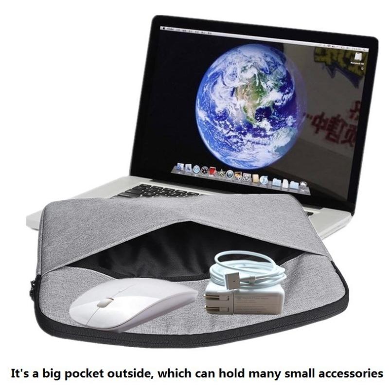 Waterproof & Anti-Vibration Inner Bag For 11 / 13-14 Laptops - Black