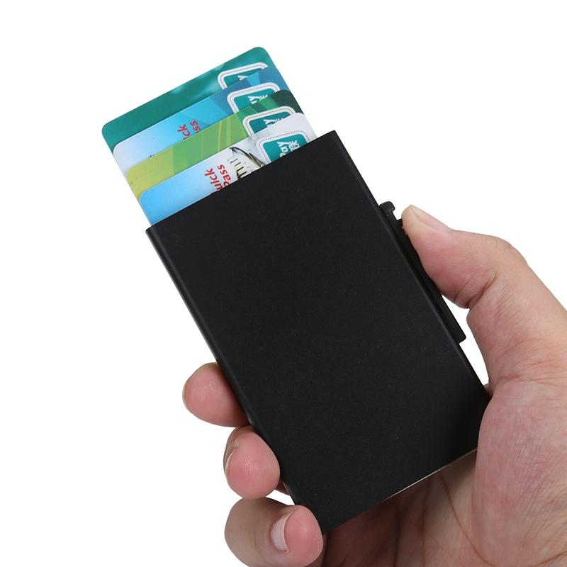 Aluminum Rfid Blocking Credit Card Holder