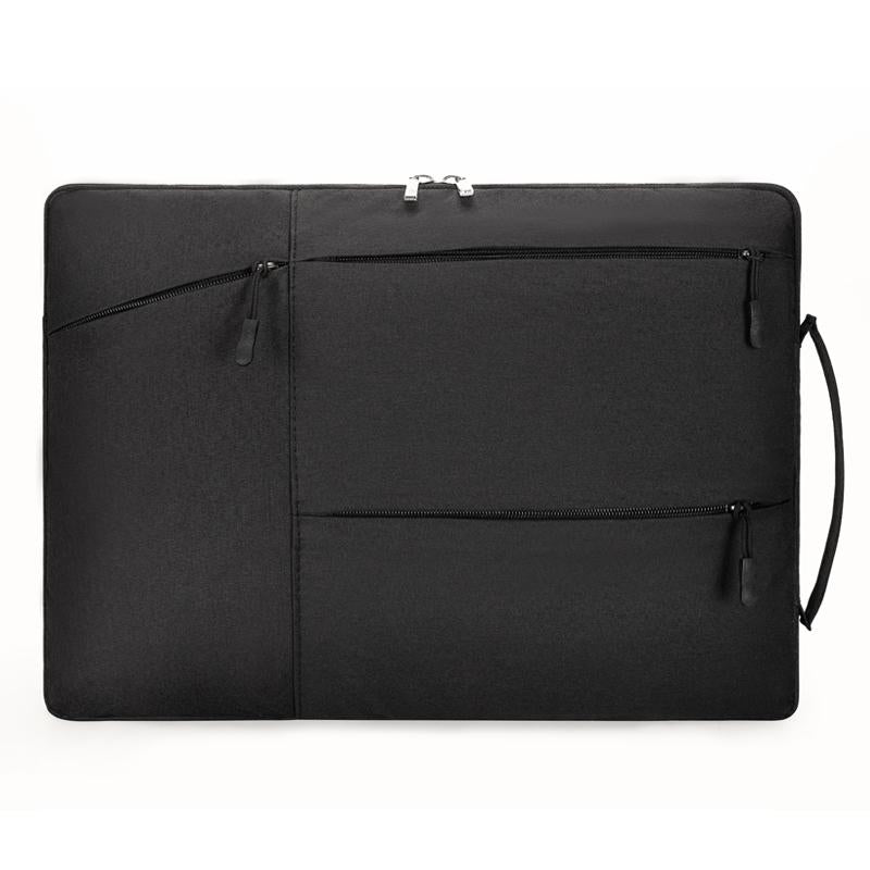 Portable Laptop Handbag - Fits 13-13.3 Inch - Casual Design - Black