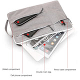 Portable Laptop Handbag - Fits 13-13.3 Inch - Casual Design - Black