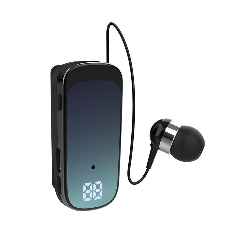 K65 Wireless Business Earbuds - Retractable Cable