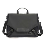 Anti-Drop Crossbody Laptop Bag - 16 Inch Airbag Design - Black Lightning