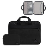 Waterproof Oxford Cloth Laptop Bag - 13 / 13.3 Inches Full Open Portable - Gray + Power Bag