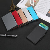 Aluminum Rfid Blocking Credit Card Holder