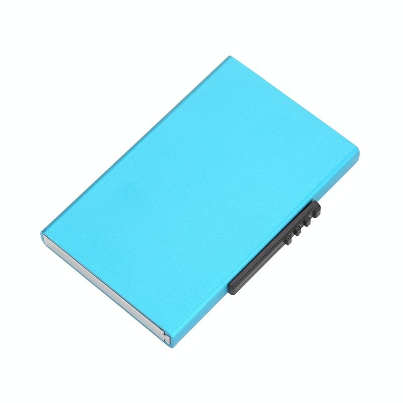 Aluminum Rfid Blocking Credit Card Holder