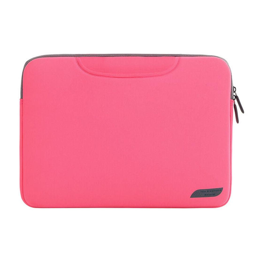 Portable Air Permeable Sleeve For 12 Laptops - 32X21X2Cm - Pink