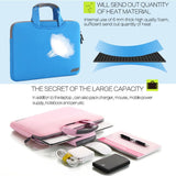 Portable Air Permeable Sleeve For 12 Laptops - 32X21X2Cm - Pink