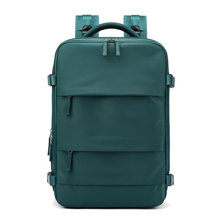 Outdoor Travel Laptop Backpack - Army Green - Dark Green