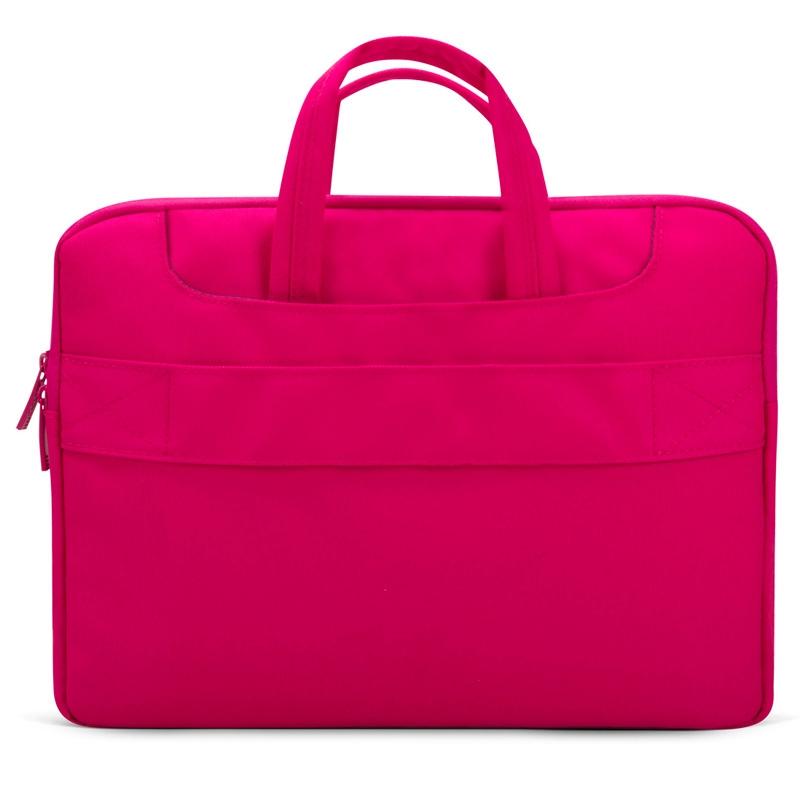 Portable 12 Laptop Bag - Single Shoulder - Magenta