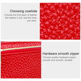 Spacious Litchi Texture Rfid Hand Wallet