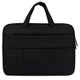 15.6 Inch Laptop Tablet Bag With Multiple Pockets And Soft Oxford Cloth Handle - Navy Blue