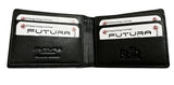 Futura Men's Black RFID Leather Wallet with Gift Packaging