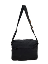 FIB Byron Canvas Laptop Messenger Bag Travel - Black