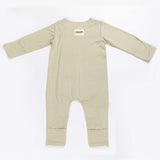 Ponchik Babies + Kids - Magnetic Bamboo Body Suit - Pistachio - 12-18m