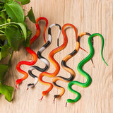 Variegated Rubber Snake - 23cm Halloween Trick Prop Soft Toy