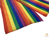 GAY PRIDE RAINBOW SCARF Wrap Holiday Parade Gift Lesbian LGBT - Side View