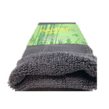 12 Pairs PREMIUM BAMBOO SOCKS Mens Heavy Duty Thick Work Socks Cushion BULK  - Charcoal Grey - 6-11