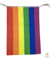 3.6m RAINBOW BUNTING FLAG Party Banner Birthday Market Stall Flags Decor Pride