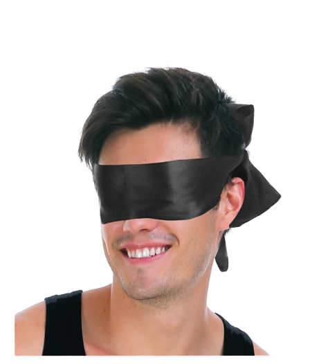 Silken Mystery Black Eye Mask for Enhanced Sensory Adventures