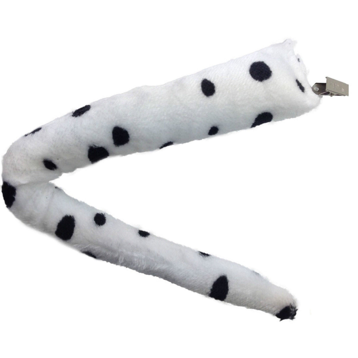 Dalmatian Clip-On Tail Accessory for Halloween Costume Dress-Up