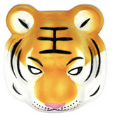 Tiger-Themed Face Mask for Halloween and Costume Celebrations - Fun Animal Headgear for All Ages