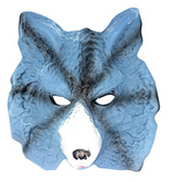 Howling Wolf Costume Mask for Halloween and Themed Events - Fun Unisex Accessory