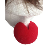 Fun and Silly Red Clown Nose for Halloween Costume Dress Up - Soft Spongy Sponge Circus Accessory