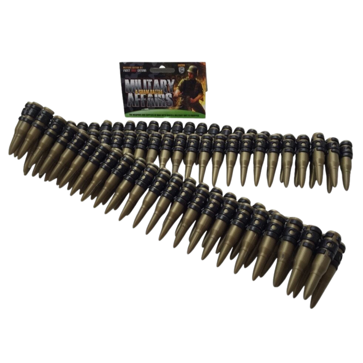 Fake Bullet Bandolier Costume Accessory for Parties and Theatrical Productions