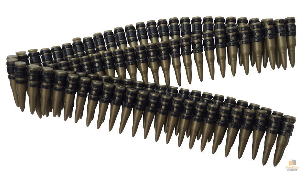 Fake Bullet Bandolier Costume Accessory for Parties and Theatrical Productions