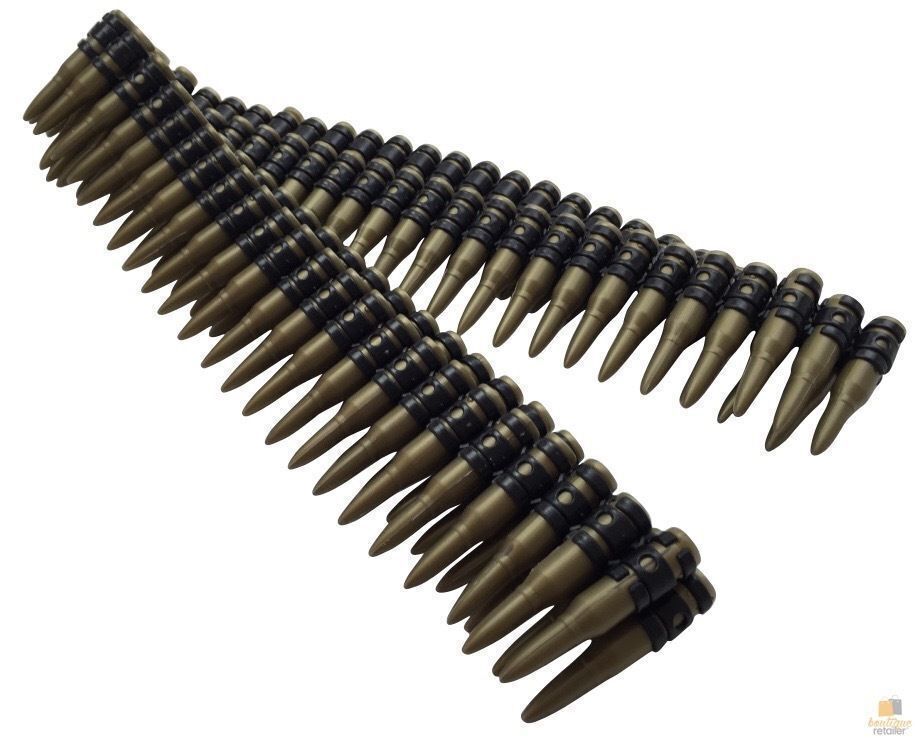 Fake Bullet Bandolier Costume Accessory for Parties and Theatrical Productions