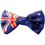 Australian Flag Bow Tie – Patriotic Accessory Australia Day - Front View