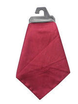 Elegant Burgundy Satin Pocket Square for Men - Stylish Handkerchief for Formal Events