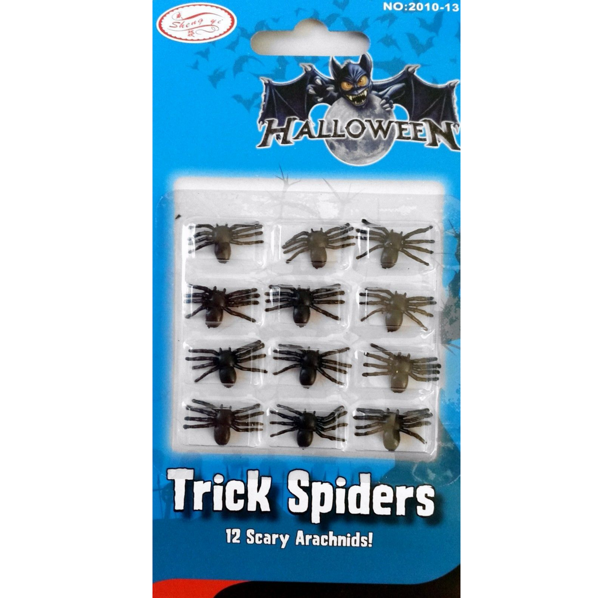 Mini Creepy Crawly Spiders - Halloween Prank Gag Toy for Spooky Fun