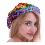 Rainbow Sequin Beret Hat: Celebrate Pride with Vibrant Style