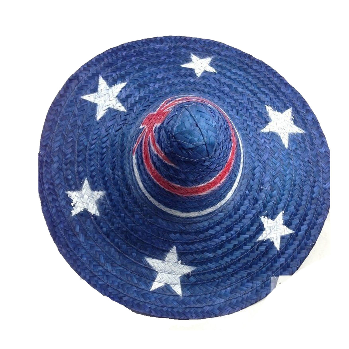 Aussie Flag Mexican Sombrero Hat - 55cm Party Costume Accessory