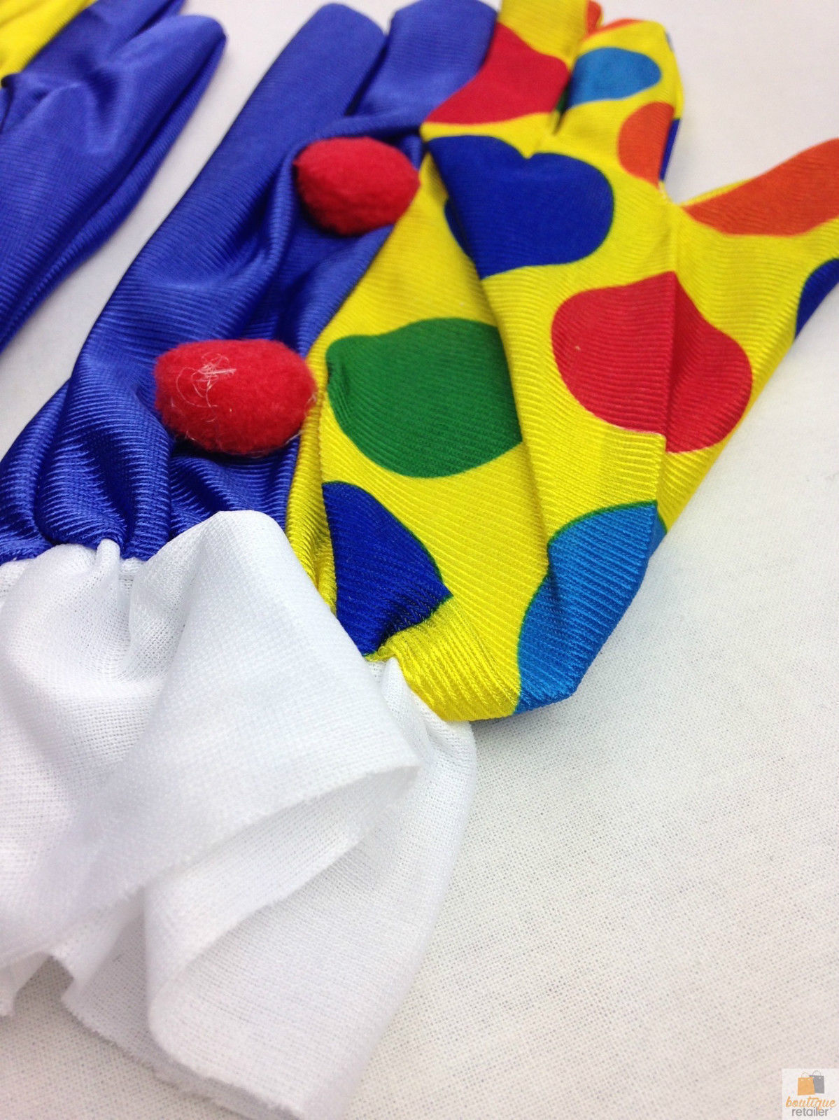 Hilarious Clown Gloves for Circus and Halloween Costumes - Fits Most Sizes