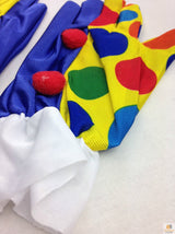 Hilarious Clown Gloves for Circus and Halloween Costumes - Fits Most Sizes - Side View