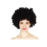 FANCY DISCO BLACK AFRO WIG - Deluxe Jumbo Curly Costume Hair for 70s & 80s Parties