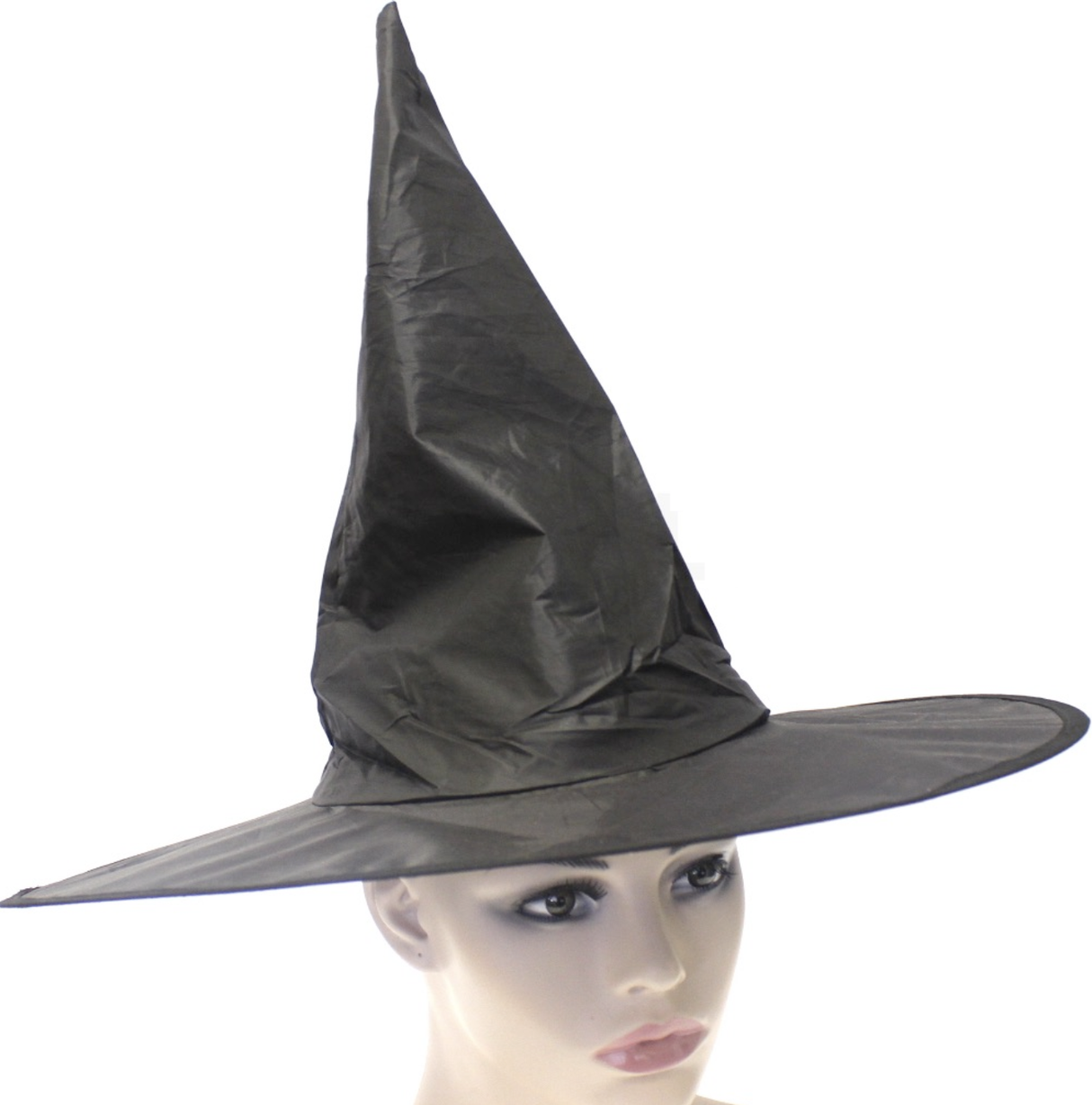 Classic Black Witch Hat - Essential Women's Halloween Costume Accessory