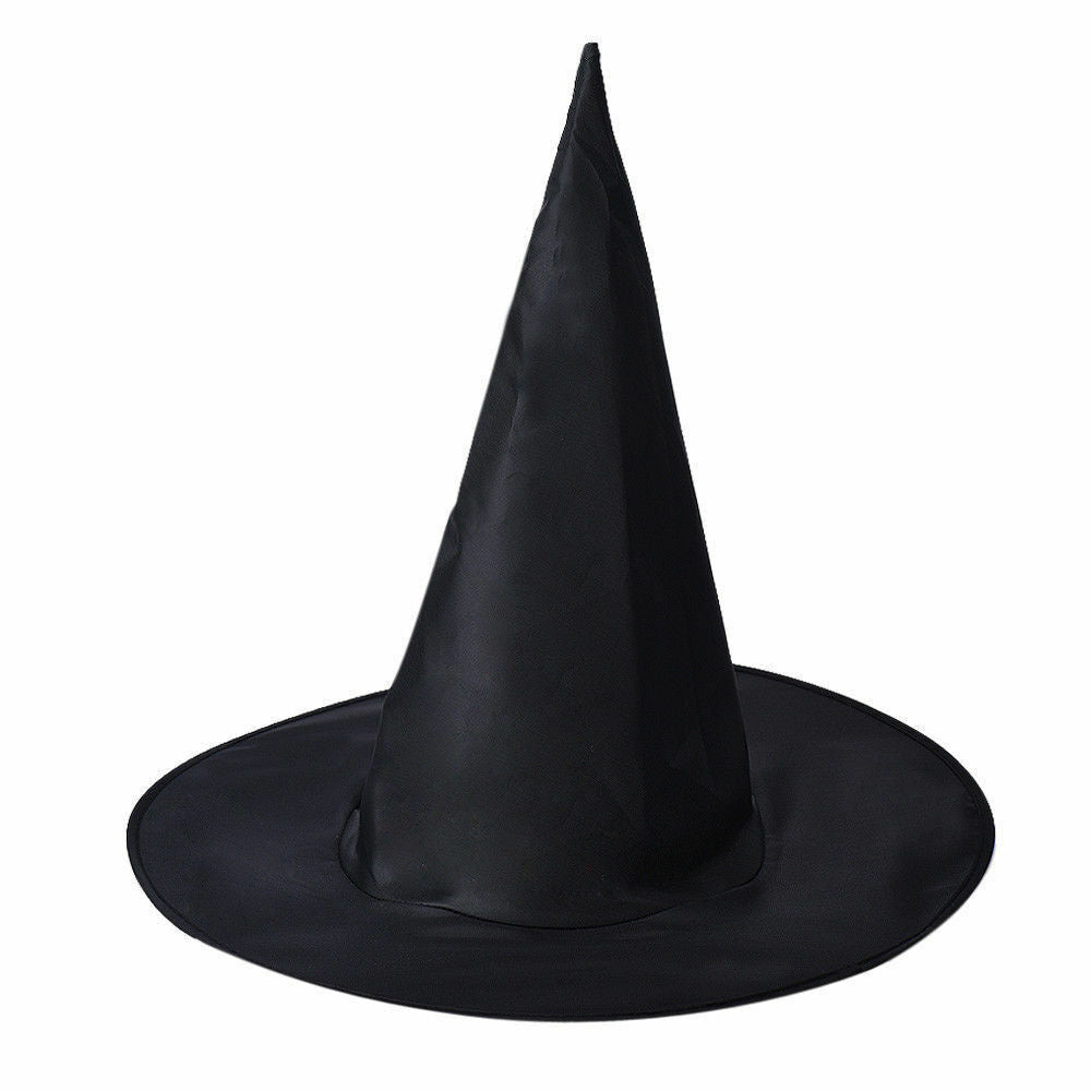 Classic Black Witch Hat - Essential Women's Halloween Costume Accessory