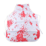 BLOODY APRON Halloween Party Fake Blood Horror Butcher Costume Accessory - Side View